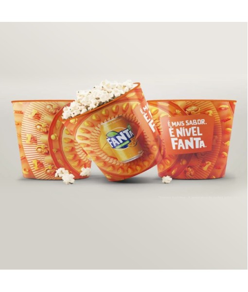 Balde de Pipoca 1,5L In Mold Label