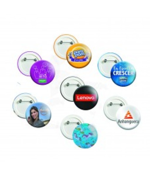 Botton Amerticano com alfinete