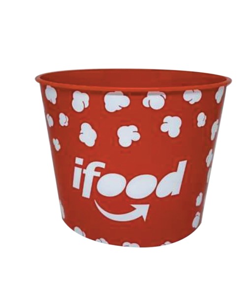 Balde de Pipoca 2,6L In Mold Label