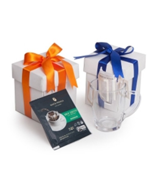 Kit Café com Caneca Vidro 300ml
