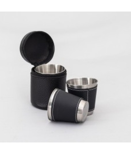 Kit Copo Inox 50ml 4 Peças