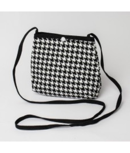 Mini Bolsa Transversal em Algodão
