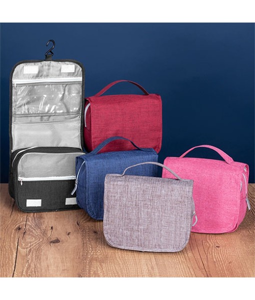 Necessaire Nylon Oxford 20,5 x 22 cm